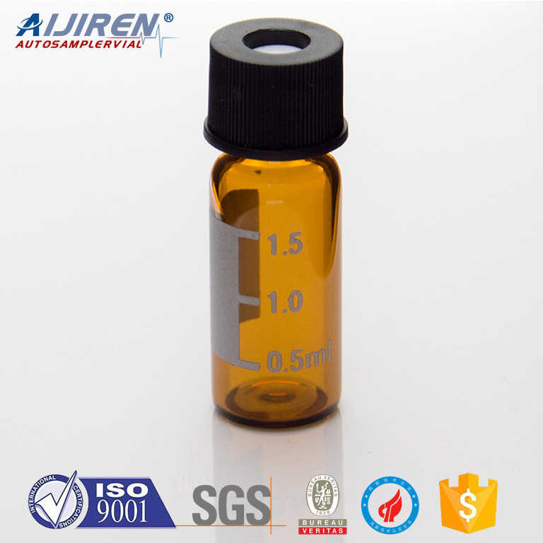 <Certified 1.5mL 8-425 screw neck vial with screw caps Aijiren Tech